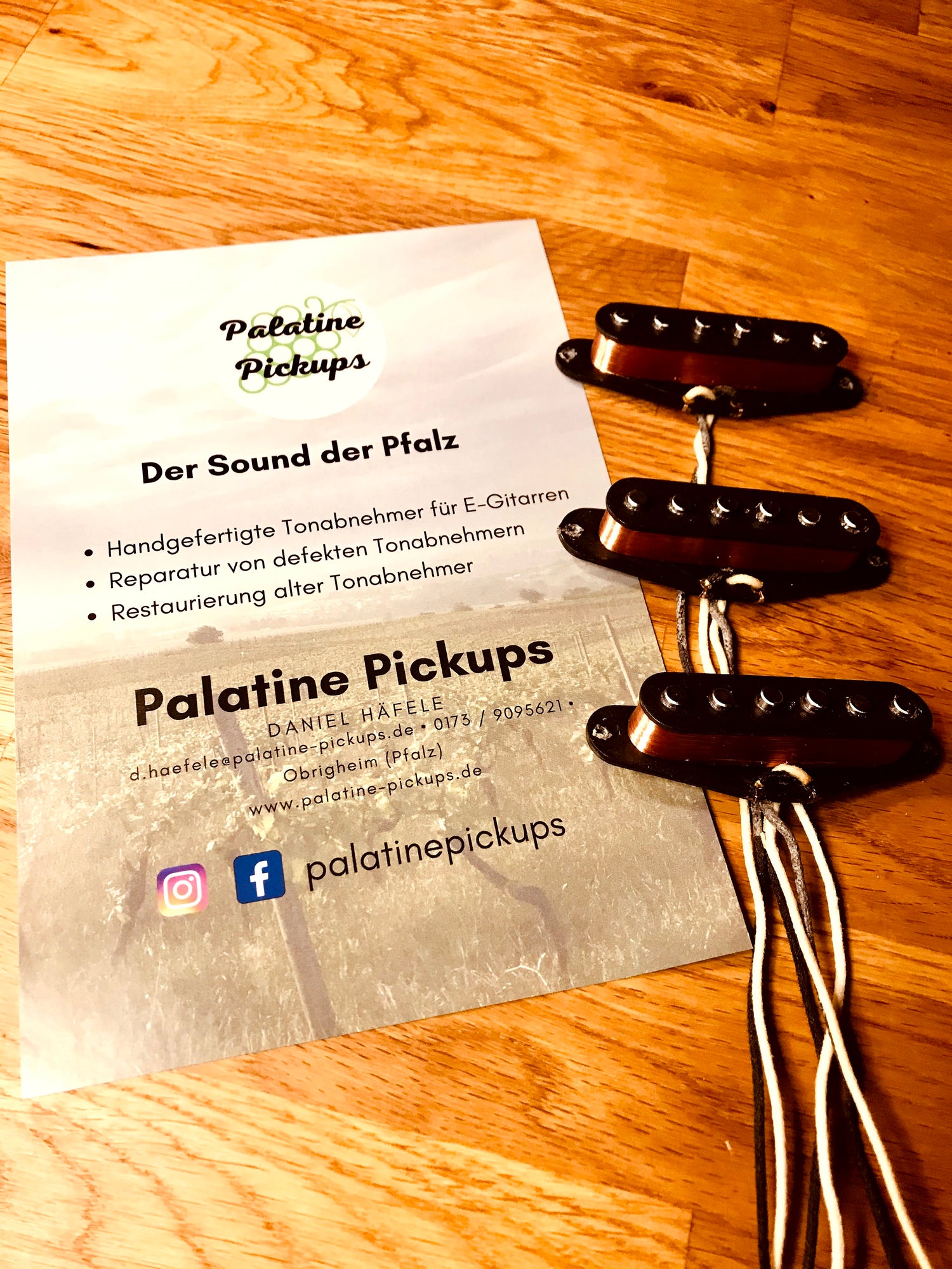 Stratocaster Pickup-Set "Dornfelder" - Palatine Pickups